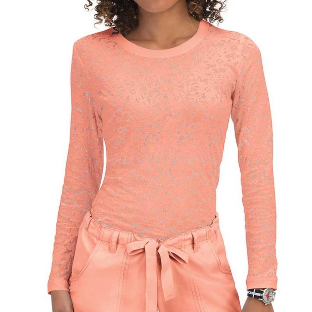 Koi underscrub top Sweet Coral 3XL